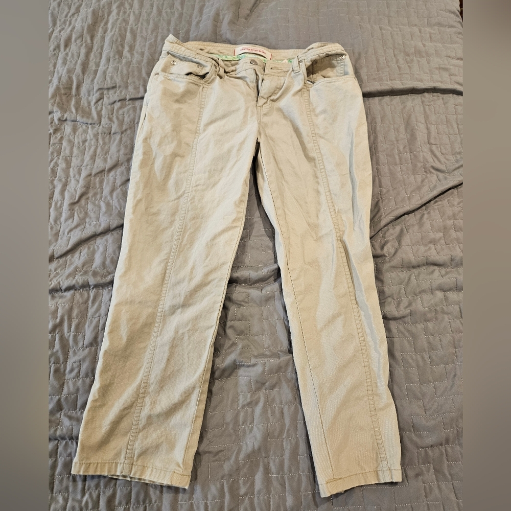 Canyon River Blues Light Khaki Straight Leg Pants Size 11
